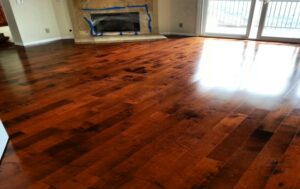 New Hardwood Floor Installation